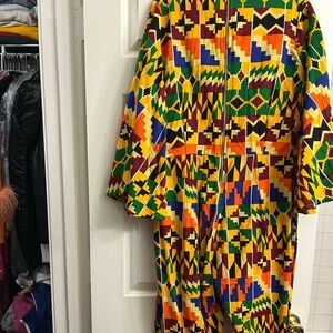 Ankara Print Jumpsuit